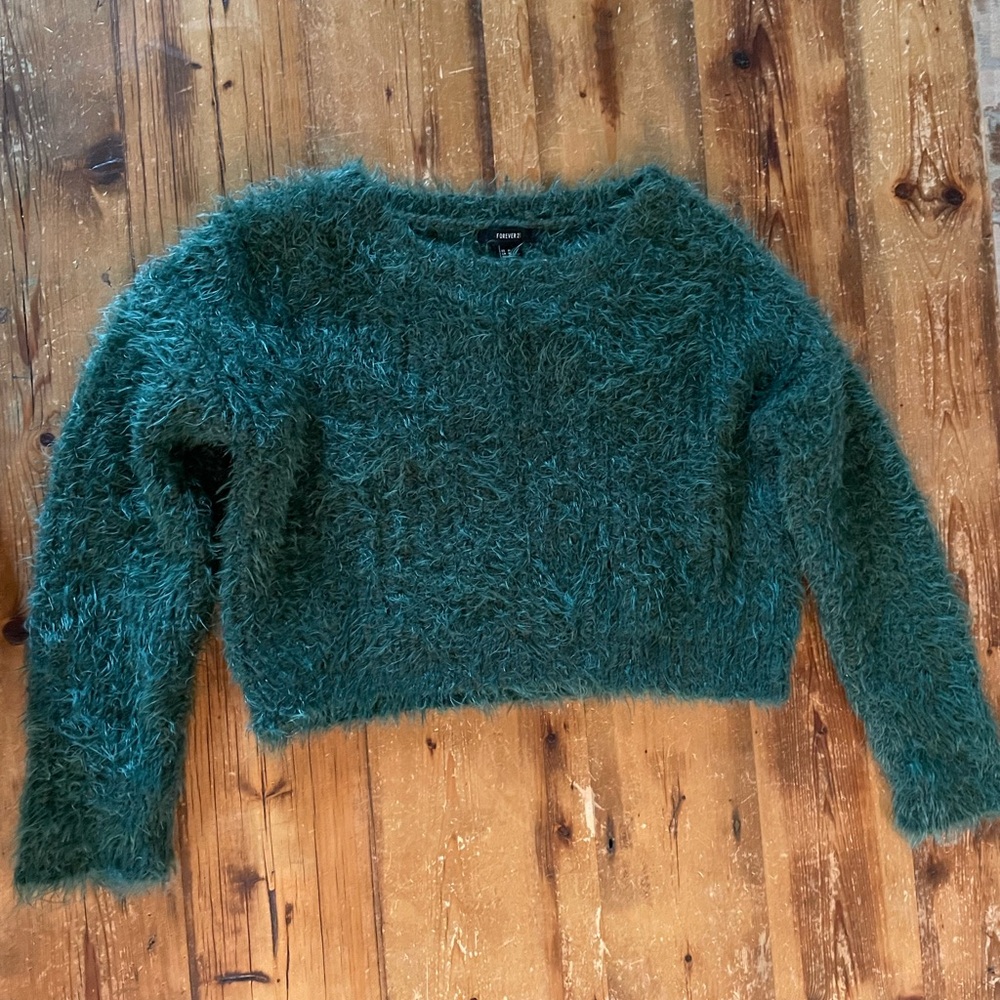 Forever 21 fuzzy sweater